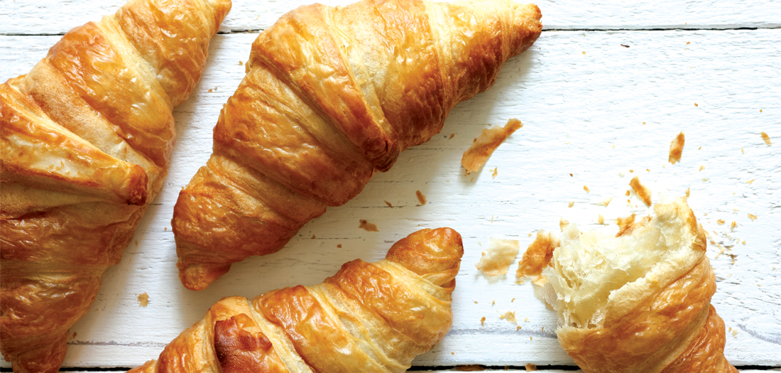 Buttery French Croissants