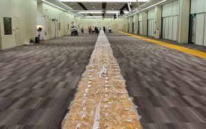 70m-long bread chain